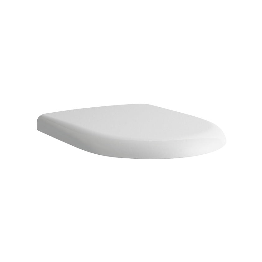 White soft-close toilet seat with quick-release buttons – Bathtime UK