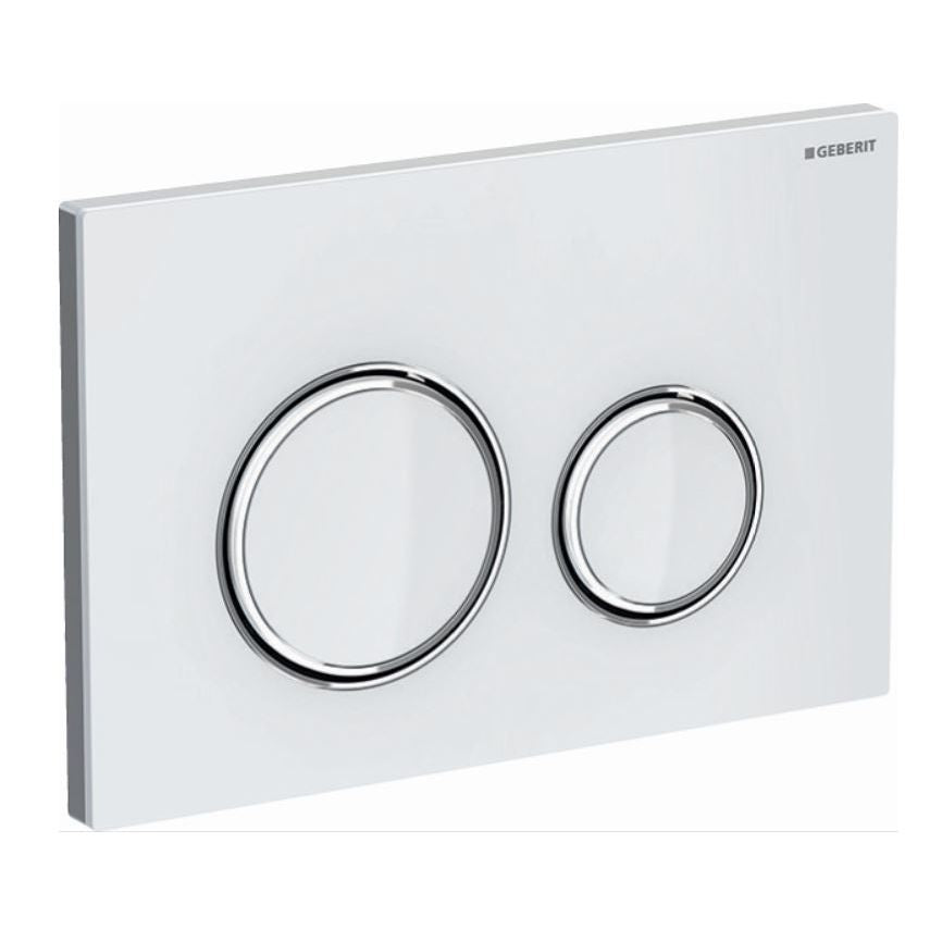 Back-to-wall WC unit housing concealed cistern with flush plate – Bathtime UK