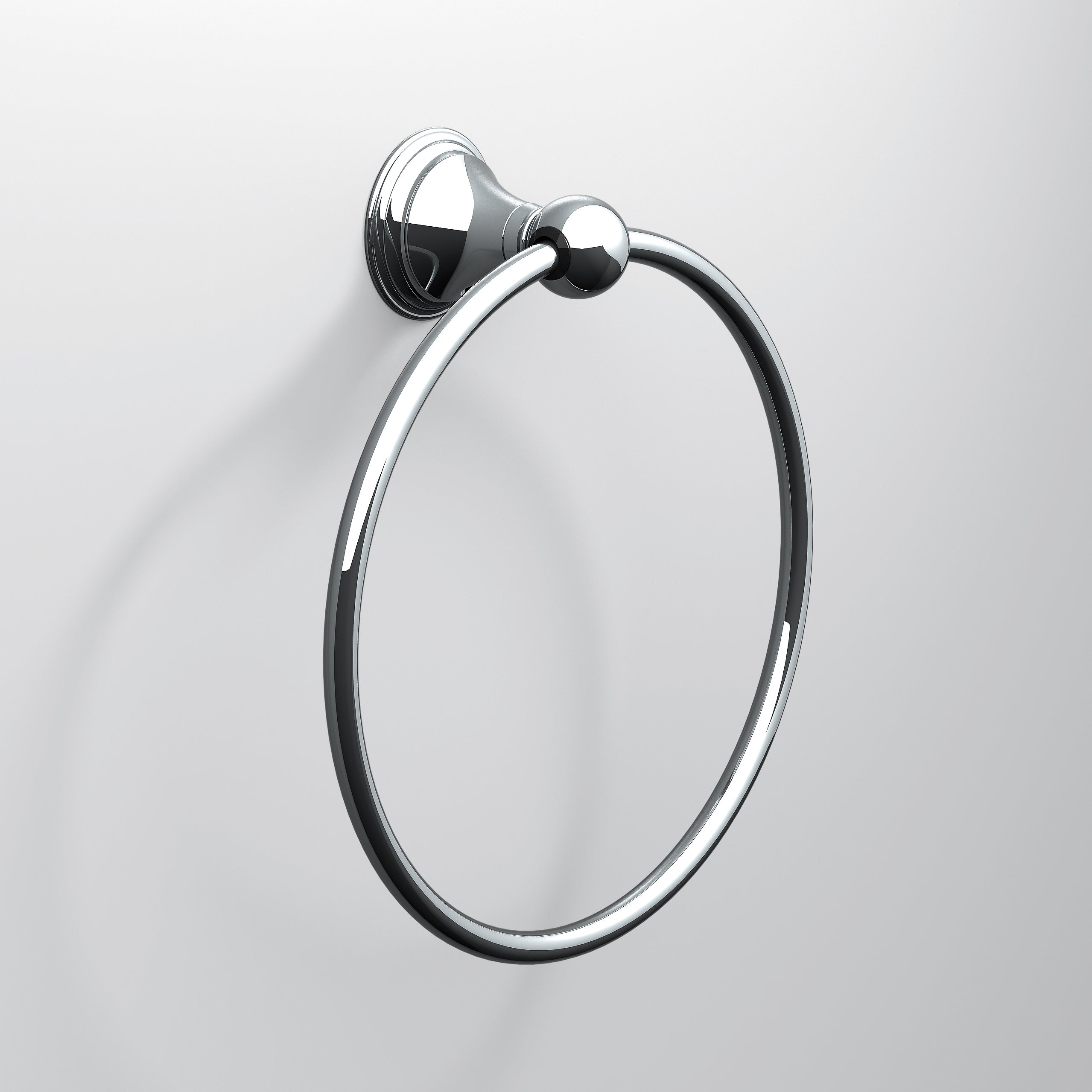 Sonia Genoa Towel Ring - Chrome