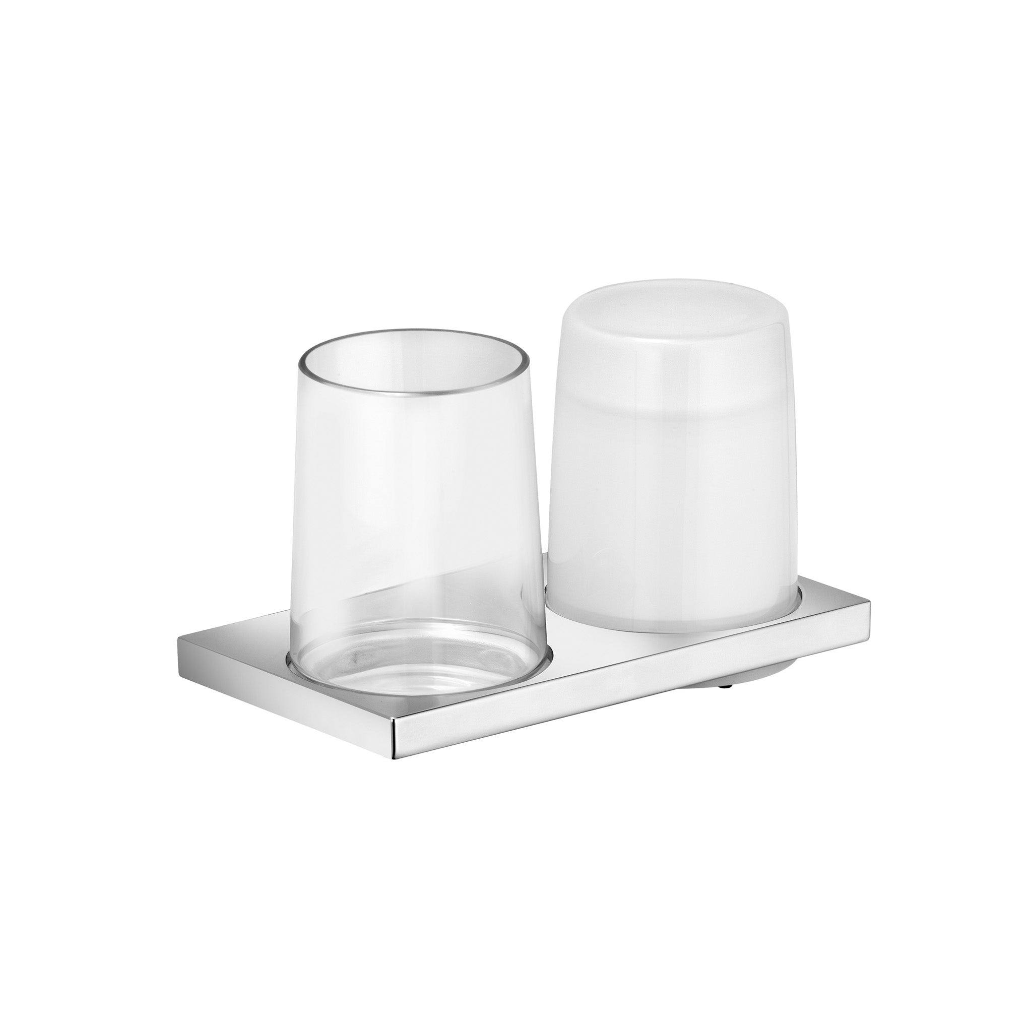 Keuco Edition 11 Tumbler & Lotion Holder with Glass & Lotion Dispenser