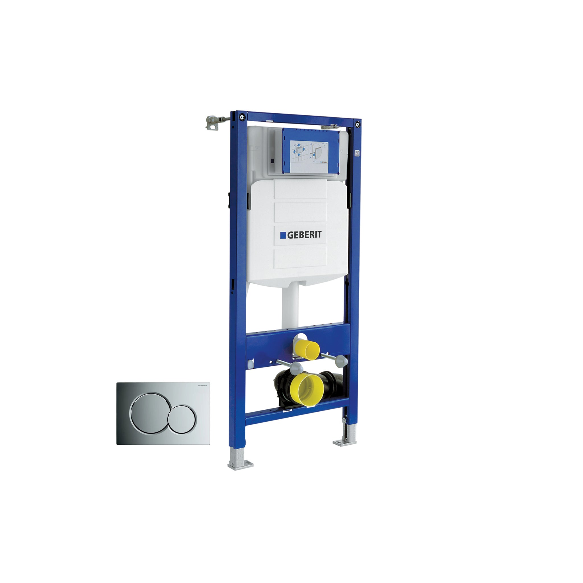 Geberit Duofix 112 cm WC Frame with Sigma Cistern for Wall Hung WC