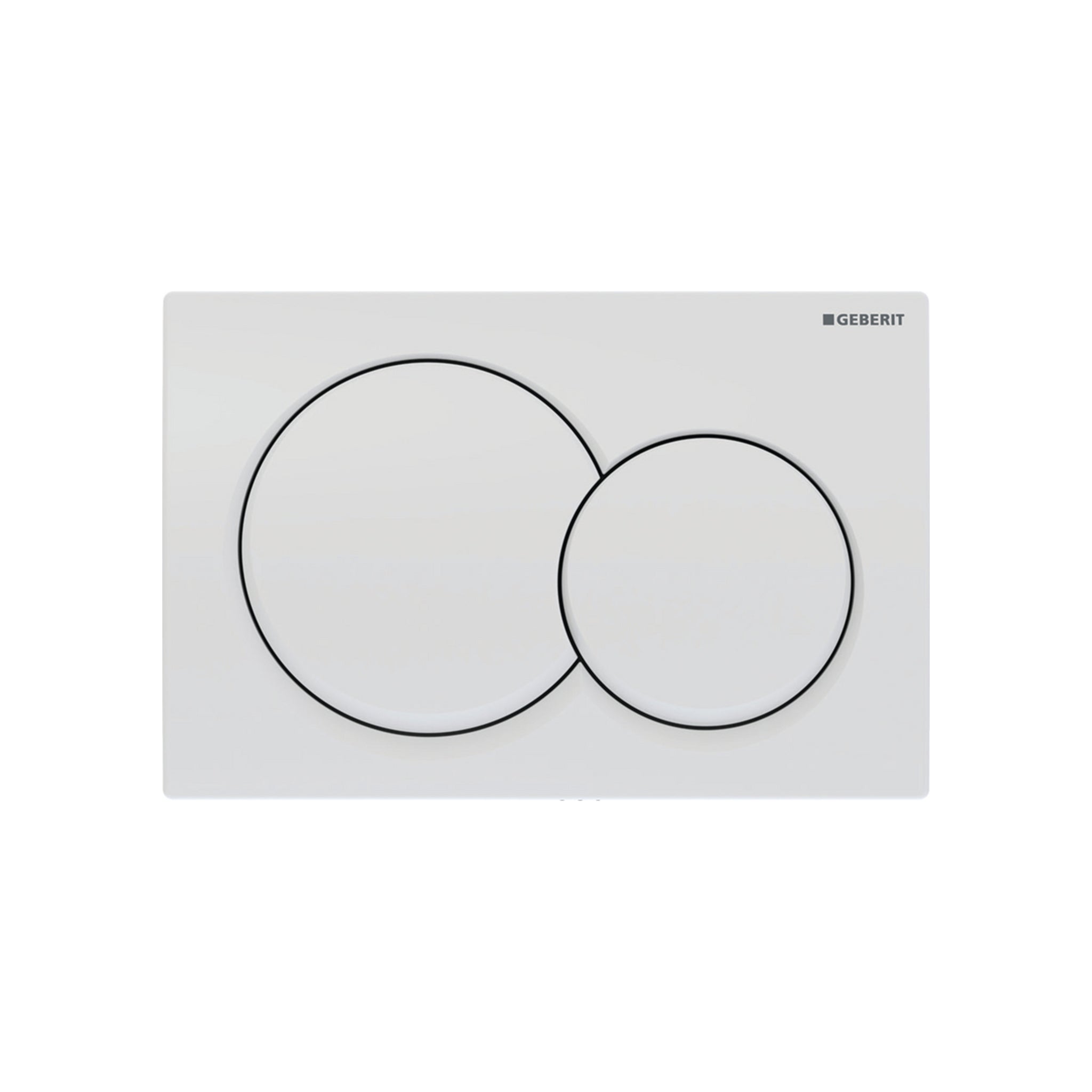 Geberit Alpha01 Flush Plate - Round