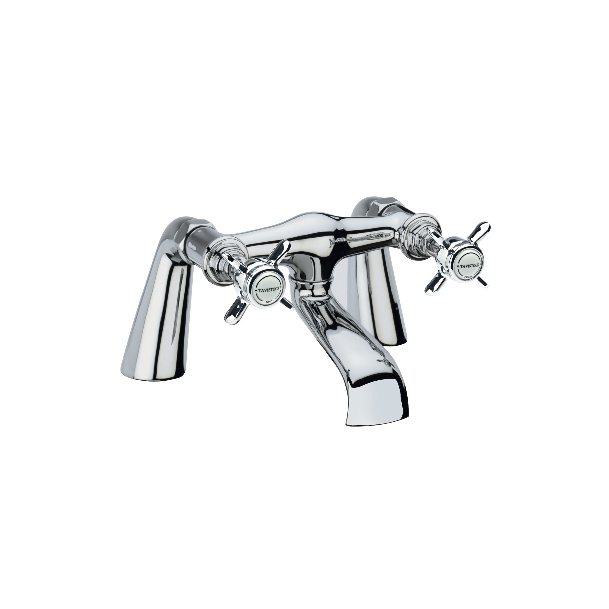 Tavistock Varsity Deck Mounted Bath Filler - Chrome