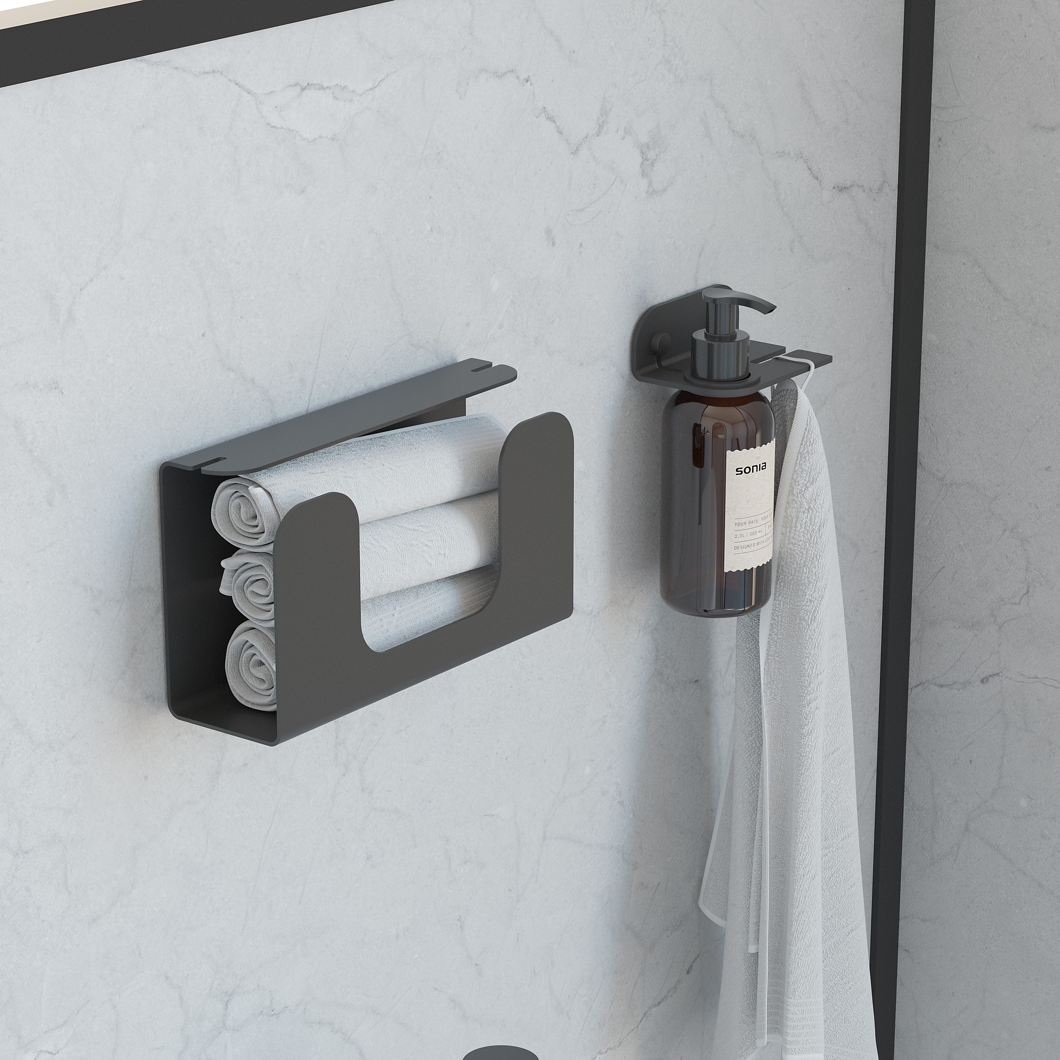 Sonia Quick Tissue Box / Towel Holder