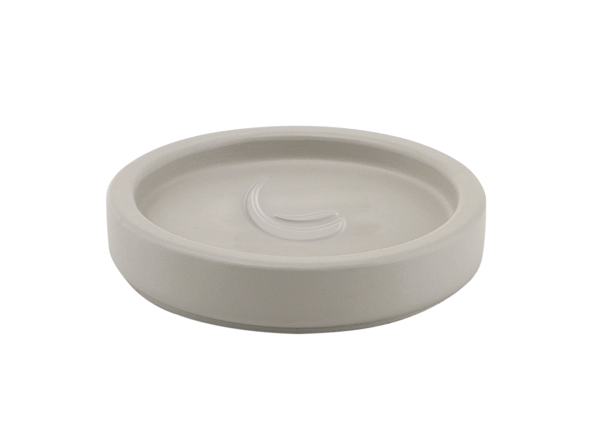 Gedy Giunone Soap Dish - Warm Grey