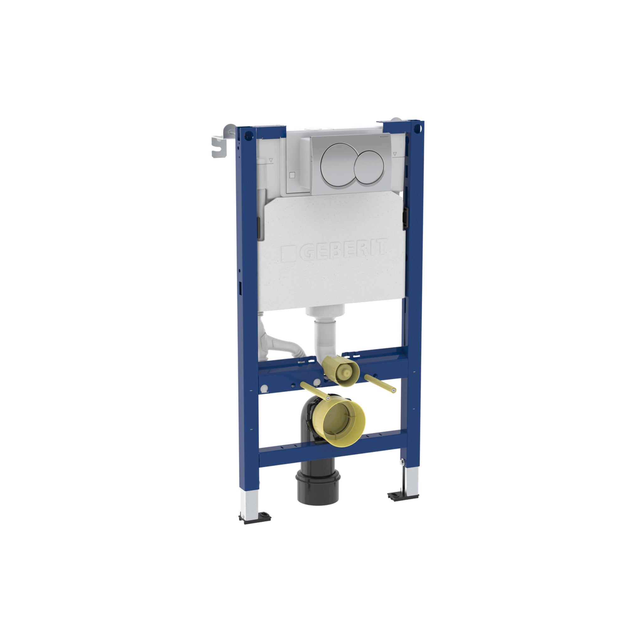 Geberit Duofix 98cm WC Frame with Alpha Concealed Cistern for Wall-hung WC
