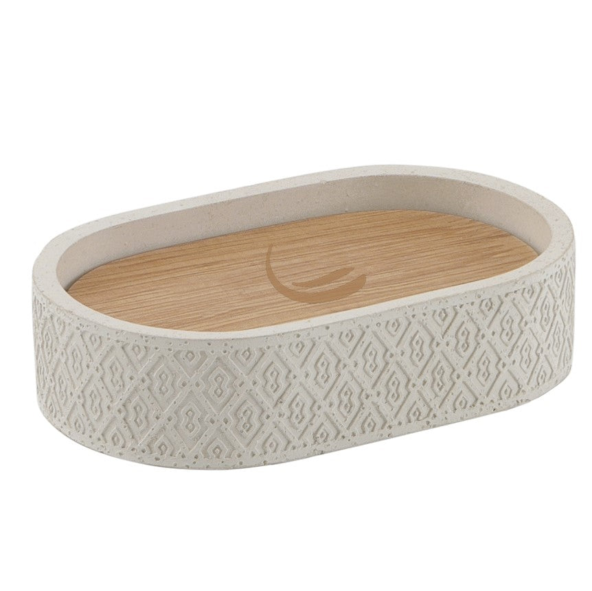 Gedy Afrodite Soap Dish - Warm Grey