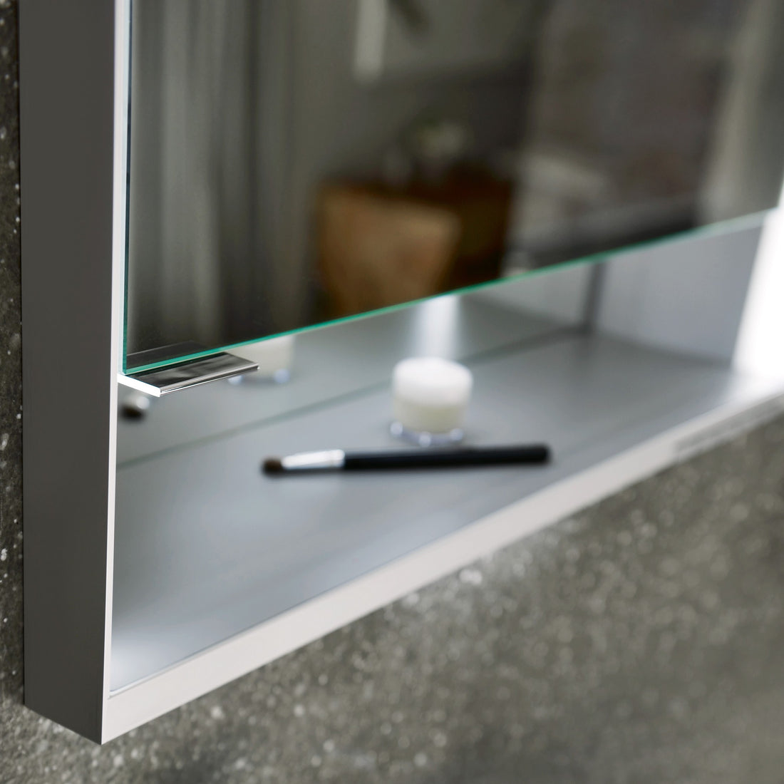 Keuco Royal Lumos Mirror Cabinet Single Door - Recessed