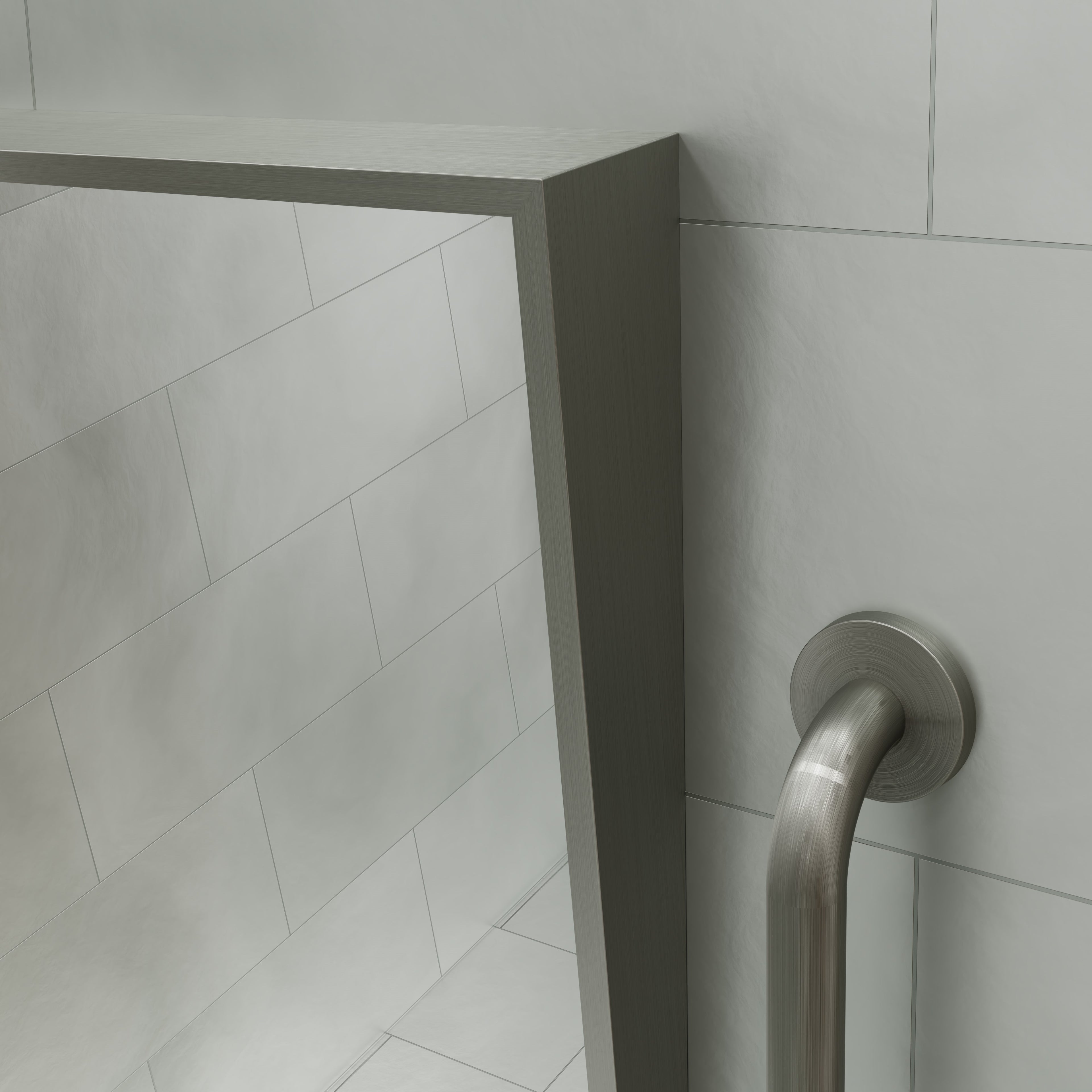 Origins Living Docklands Inclusive Angled Mirror 50 - 50x80cm