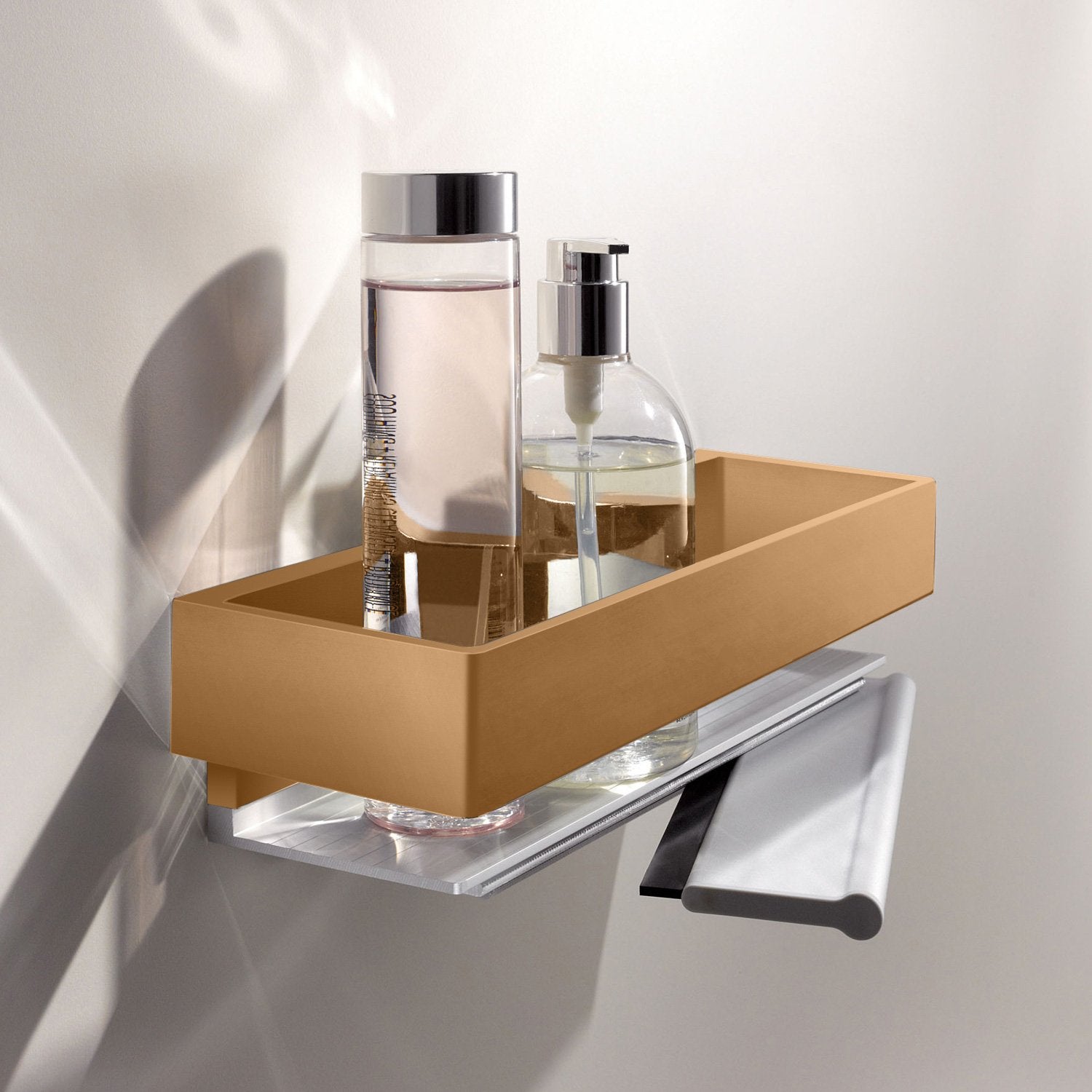 Keuco Edition 11 Shower Basket with Glass Wiper