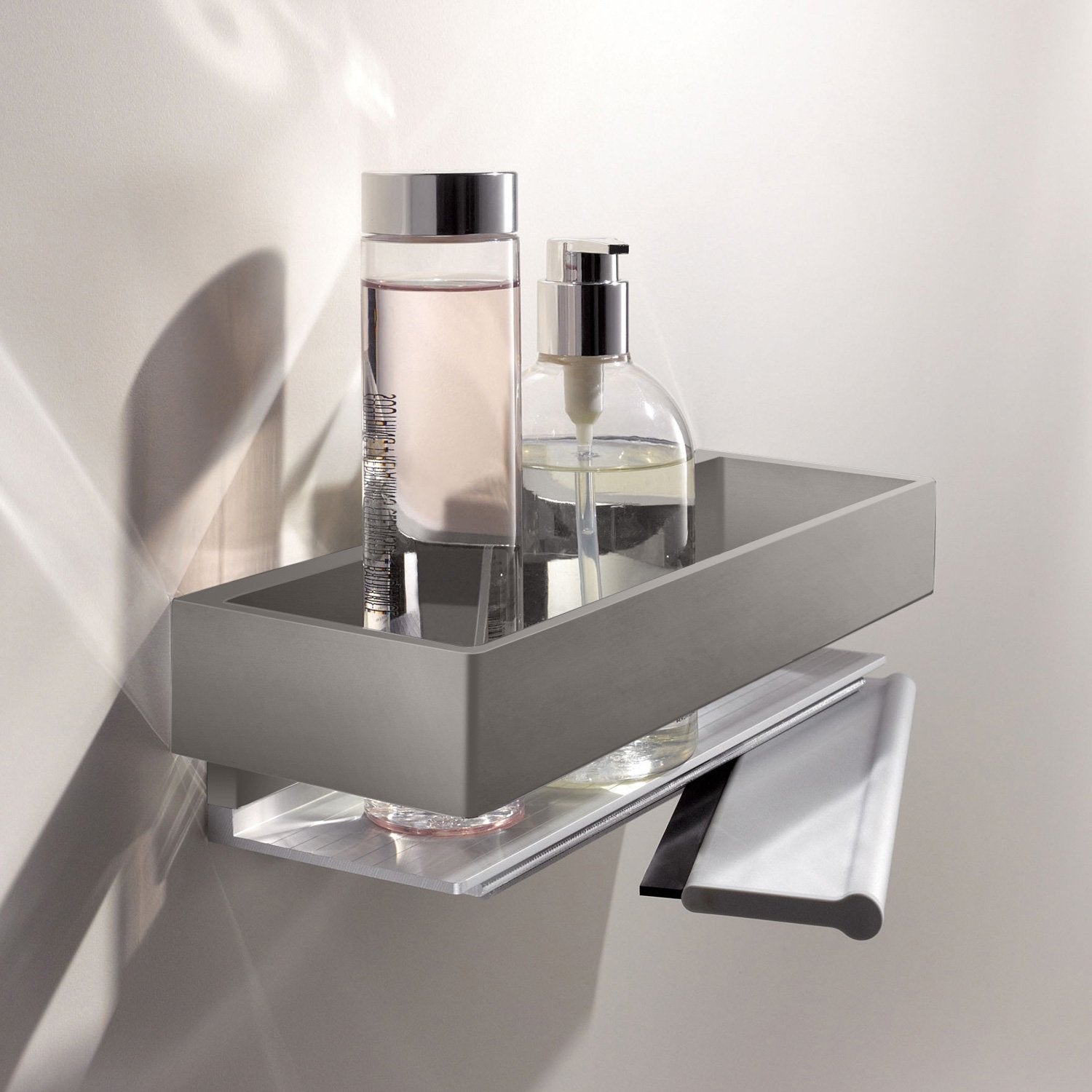 Keuco Edition 11 Shower Basket with Glass Wiper