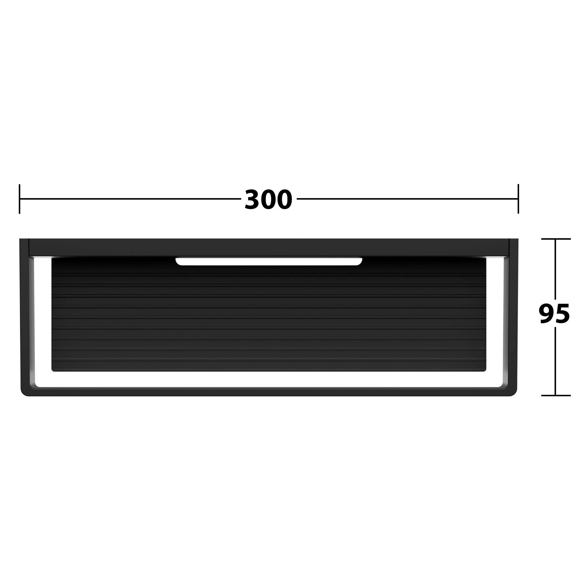 Keuco Edition 11 Shower Basket with Glass Wiper