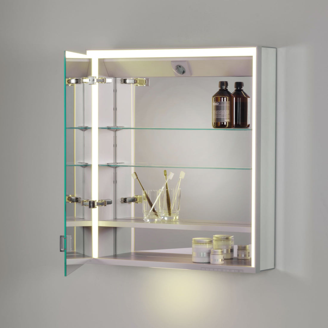 Keuco Royal Lumos Mirror cabinet single full-length door wall-mounted 650mm