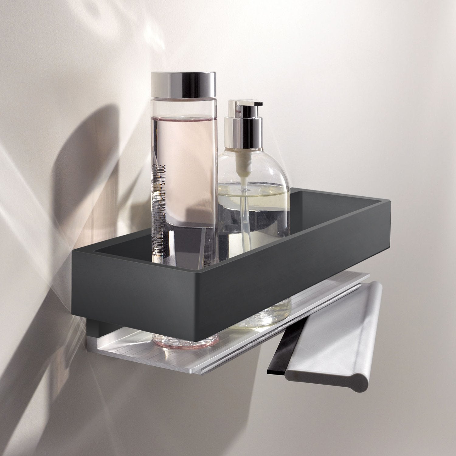 Keuco Edition 11 Shower Basket with Glass Wiper