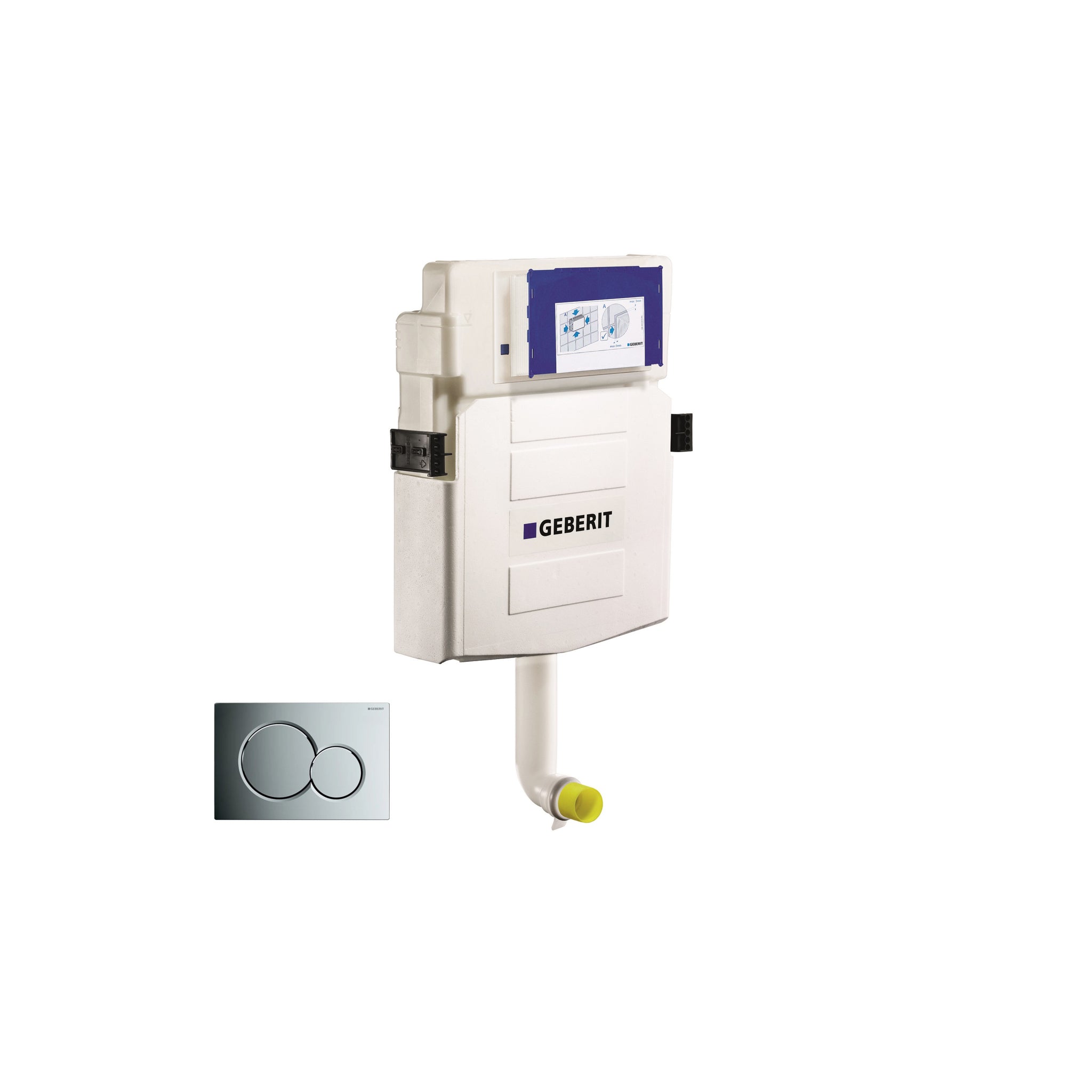 Geberit Sigma 12cm Concealed Dual Flush Cistern