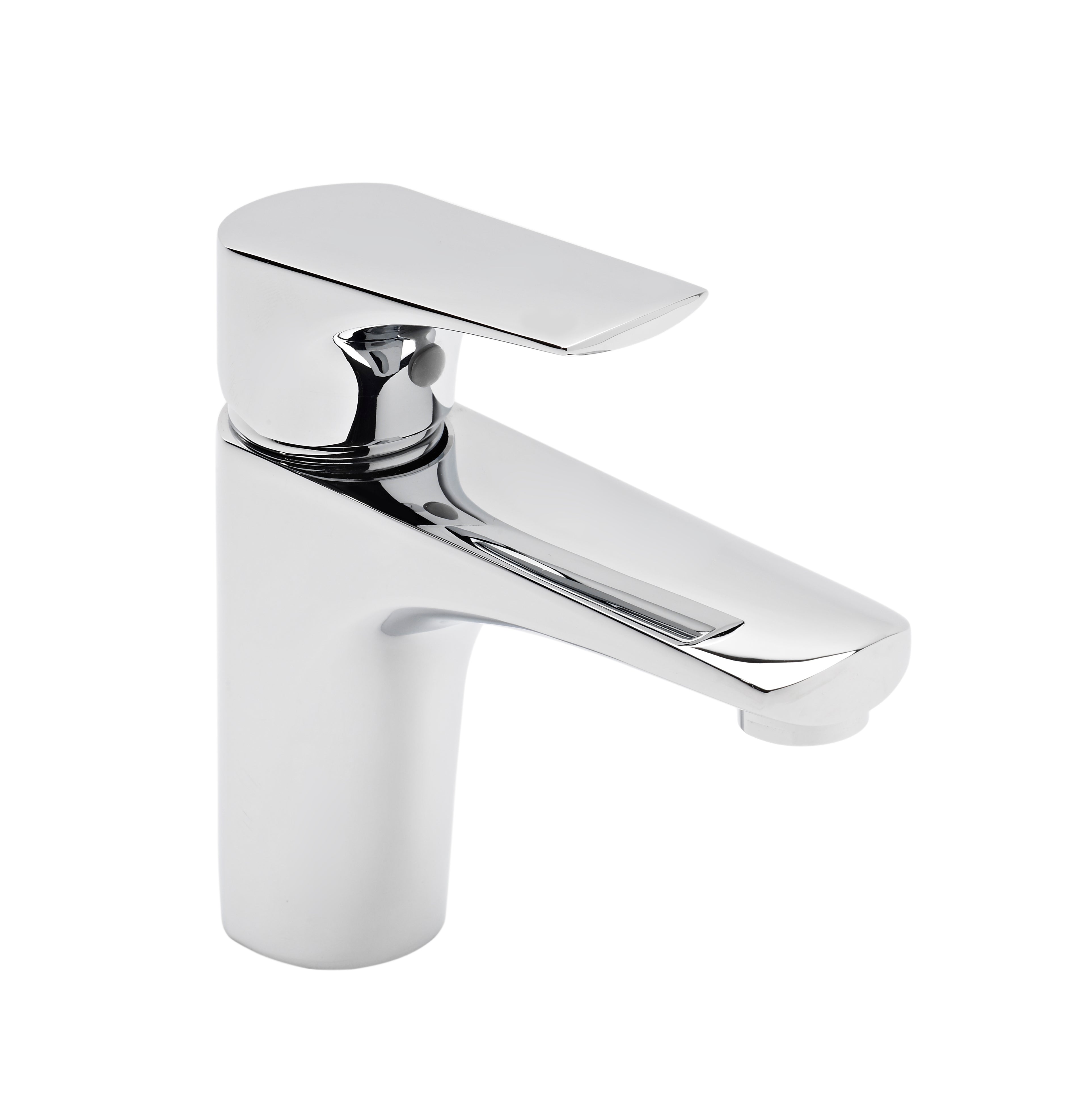 Tavistock Strike Basin Mixer With Click Waste - Chrome