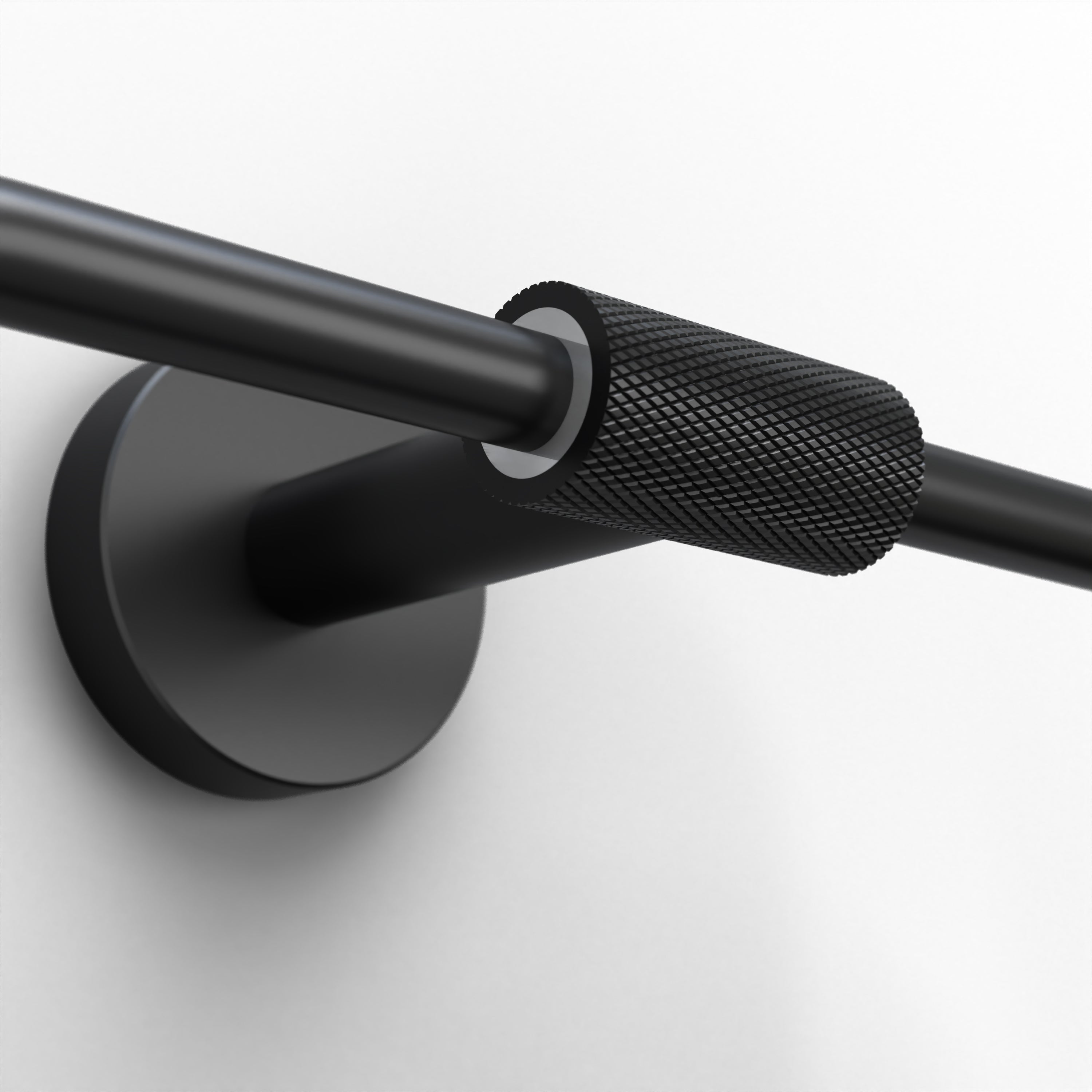 Origins Living Turner Towel Ring - Black