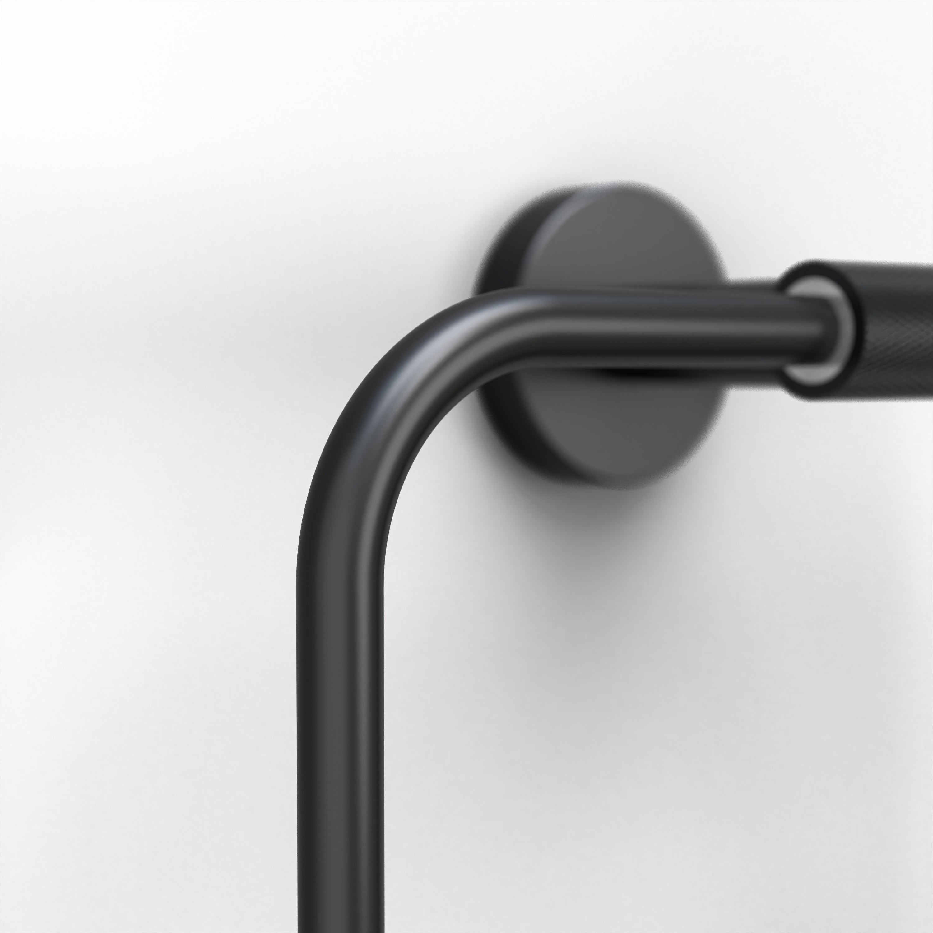 Origins Living Turner Towel Ring - Black