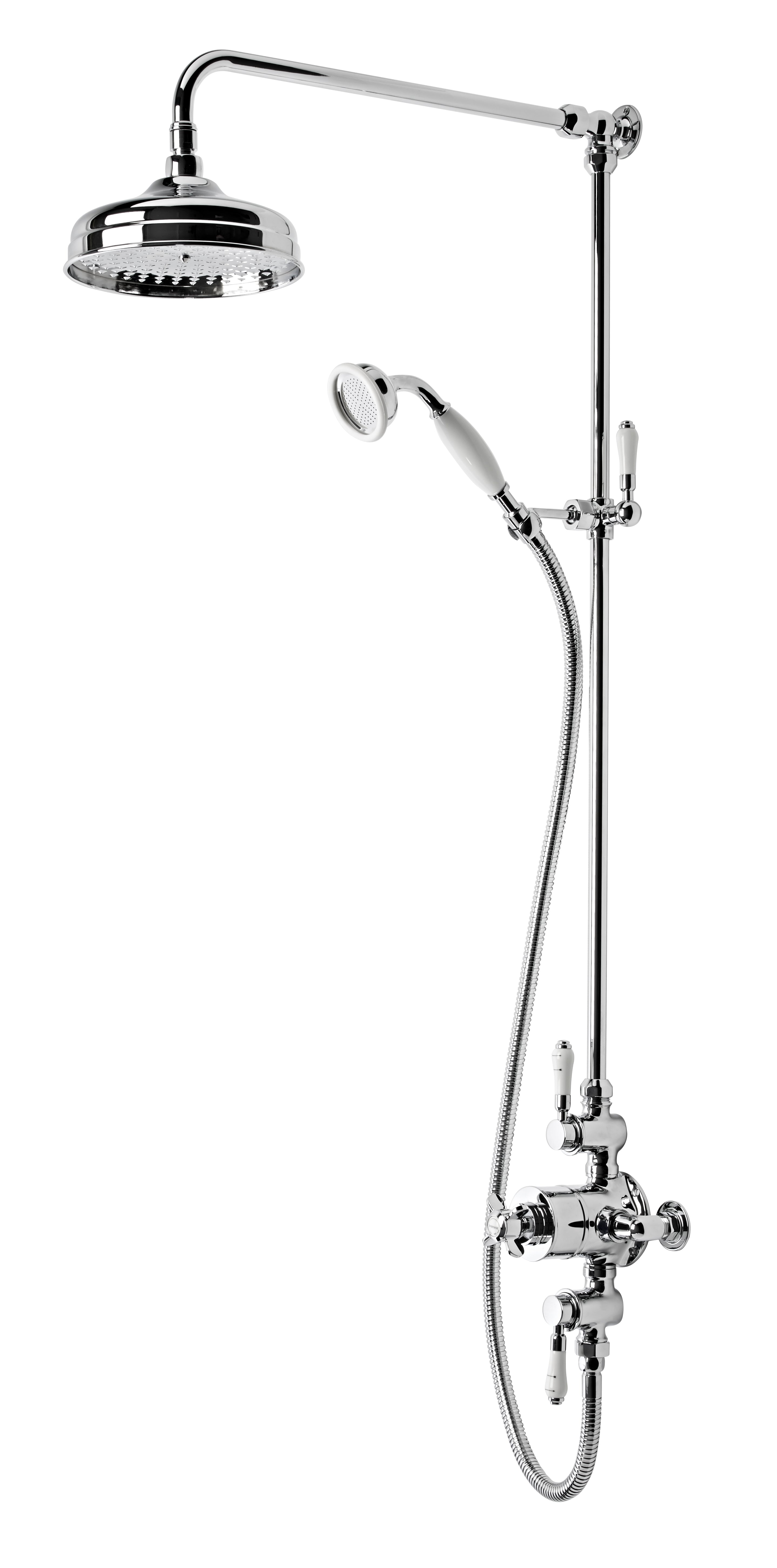 Tavistock Varsity Exposed Dual Function Shower System - Chrome