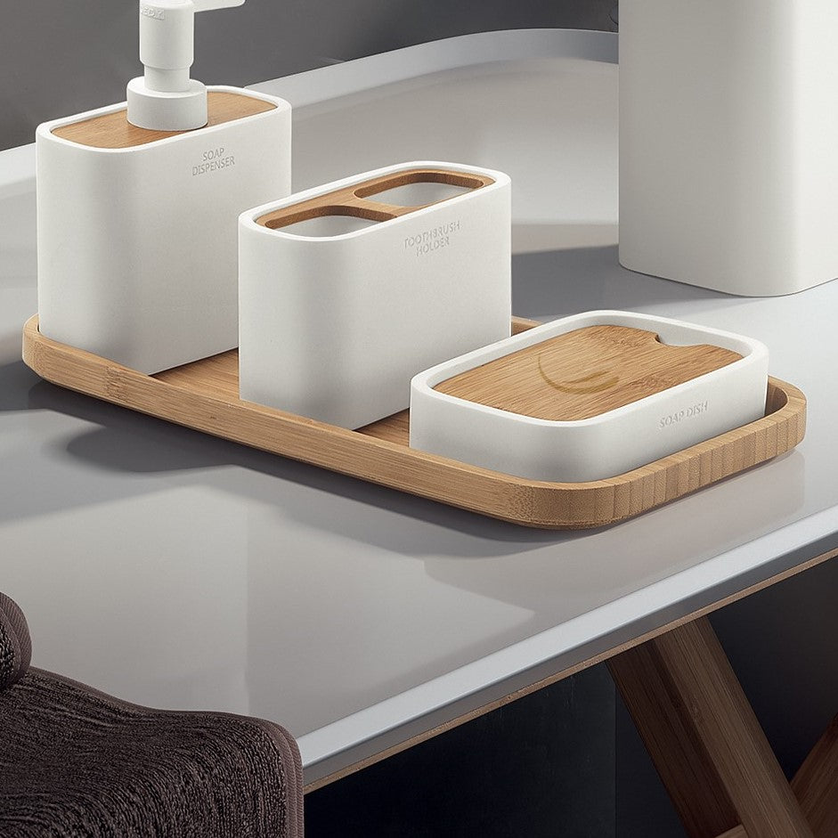 Gedy Ninfea Tray - Bamboo