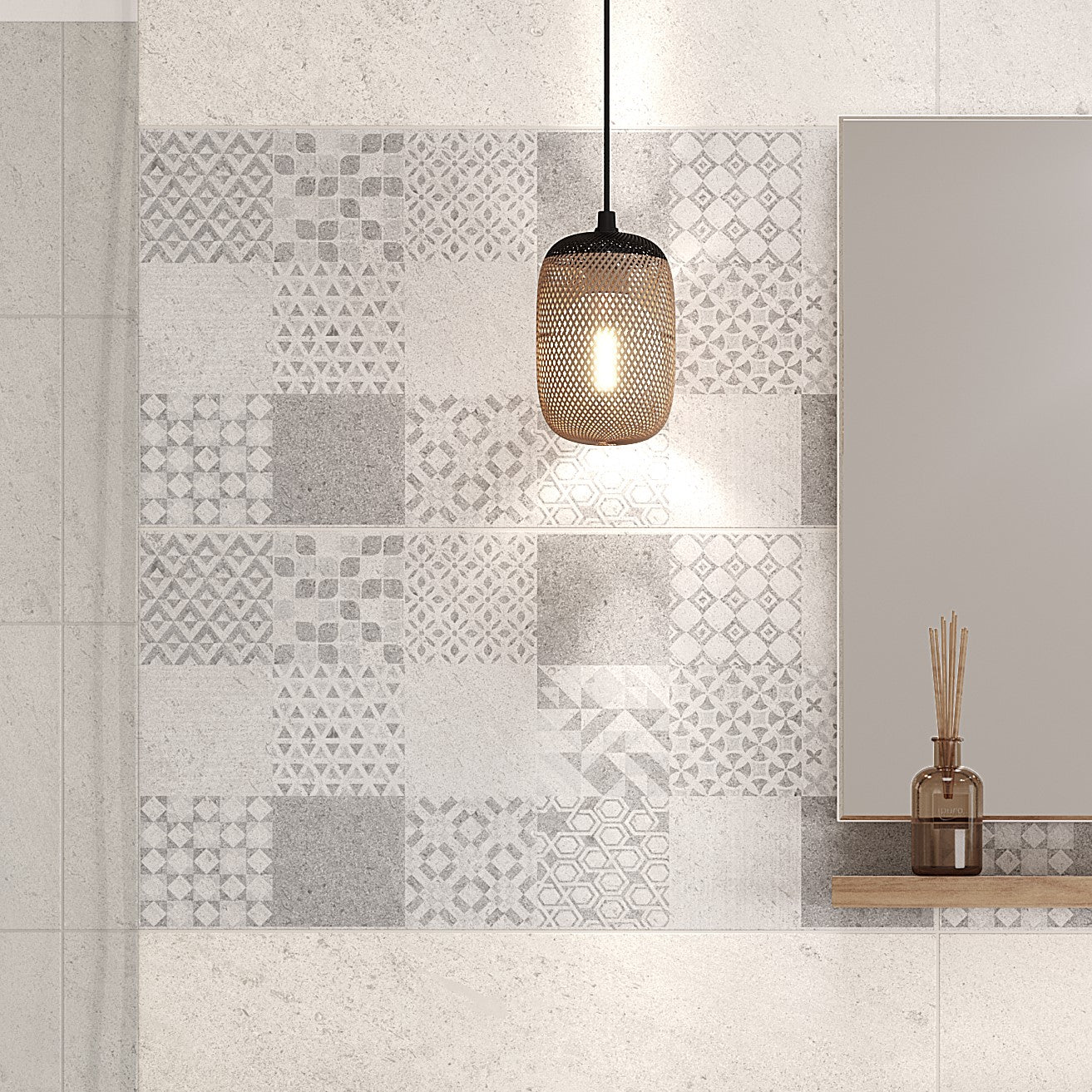 District Decor Matt Wall Tile - 40 x 80cm