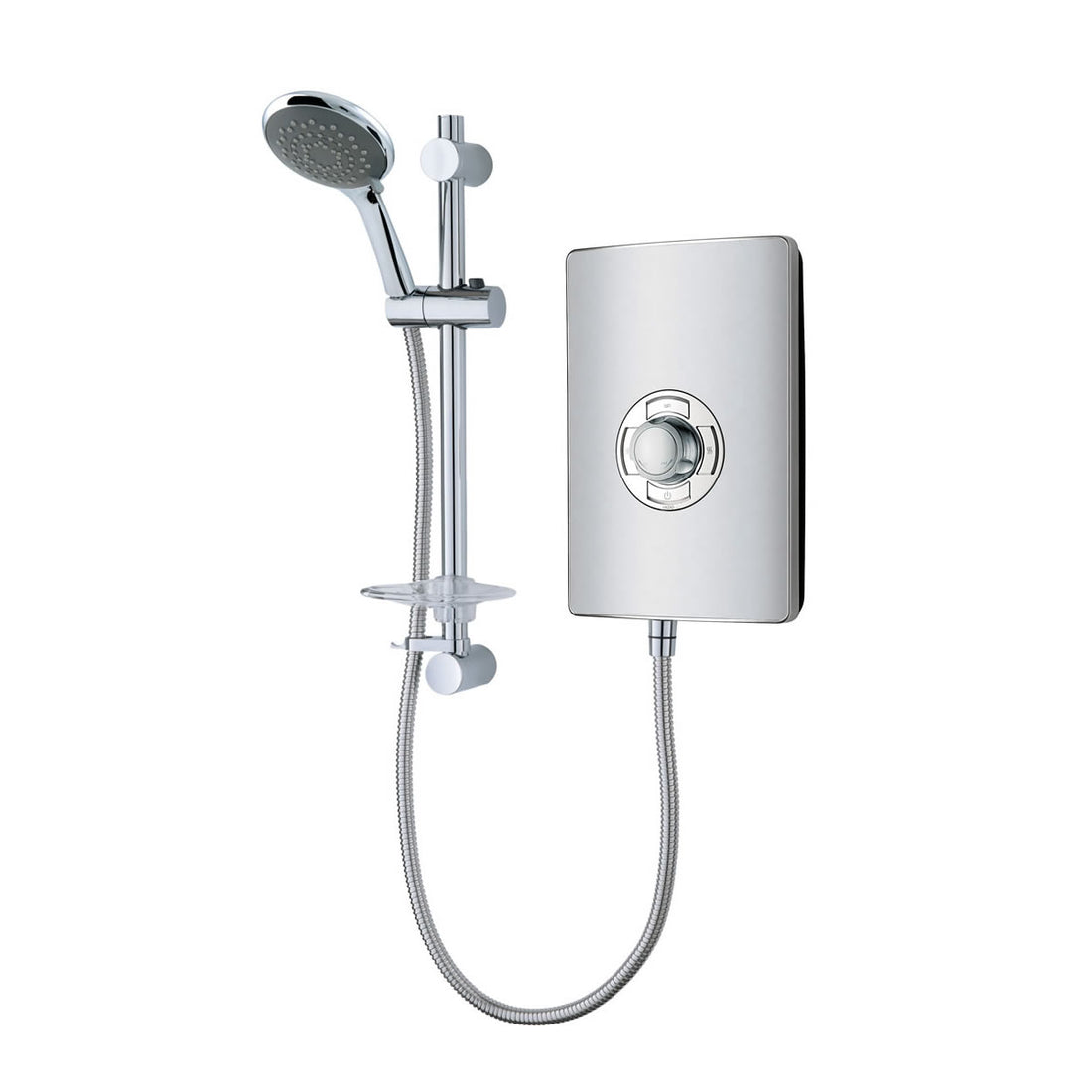Vado Elegance 9.5kw Electric Shower - Metallic