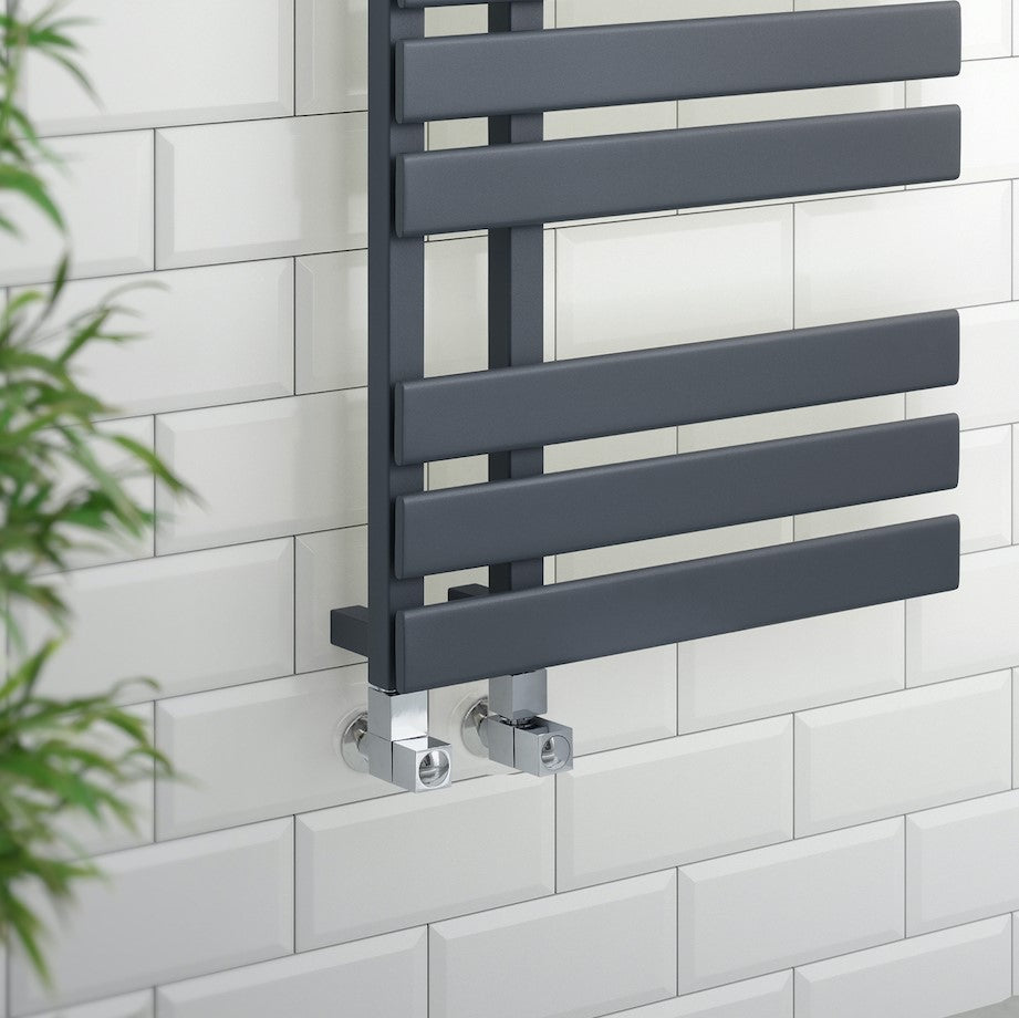 Ortega Anthracite Designer Towel Radiator