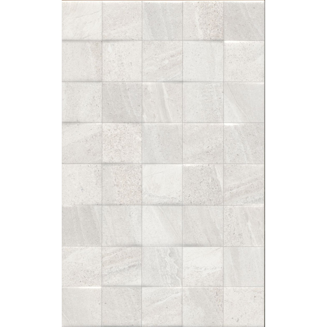 Jakarta White Décor Wall Tile - 25 x 40cm