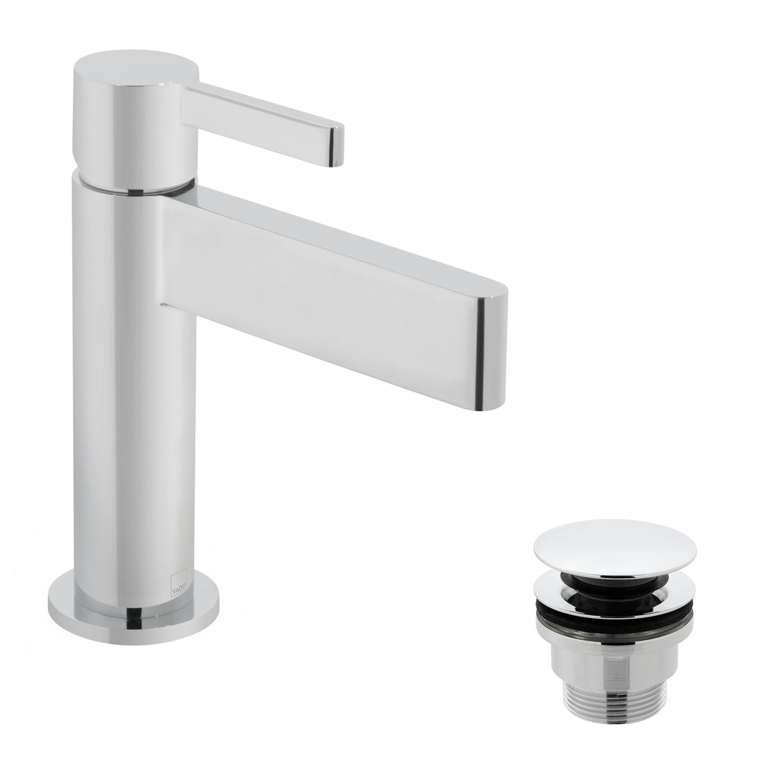Vado Edit Mini Mono Basin Mixer with Universal Waste