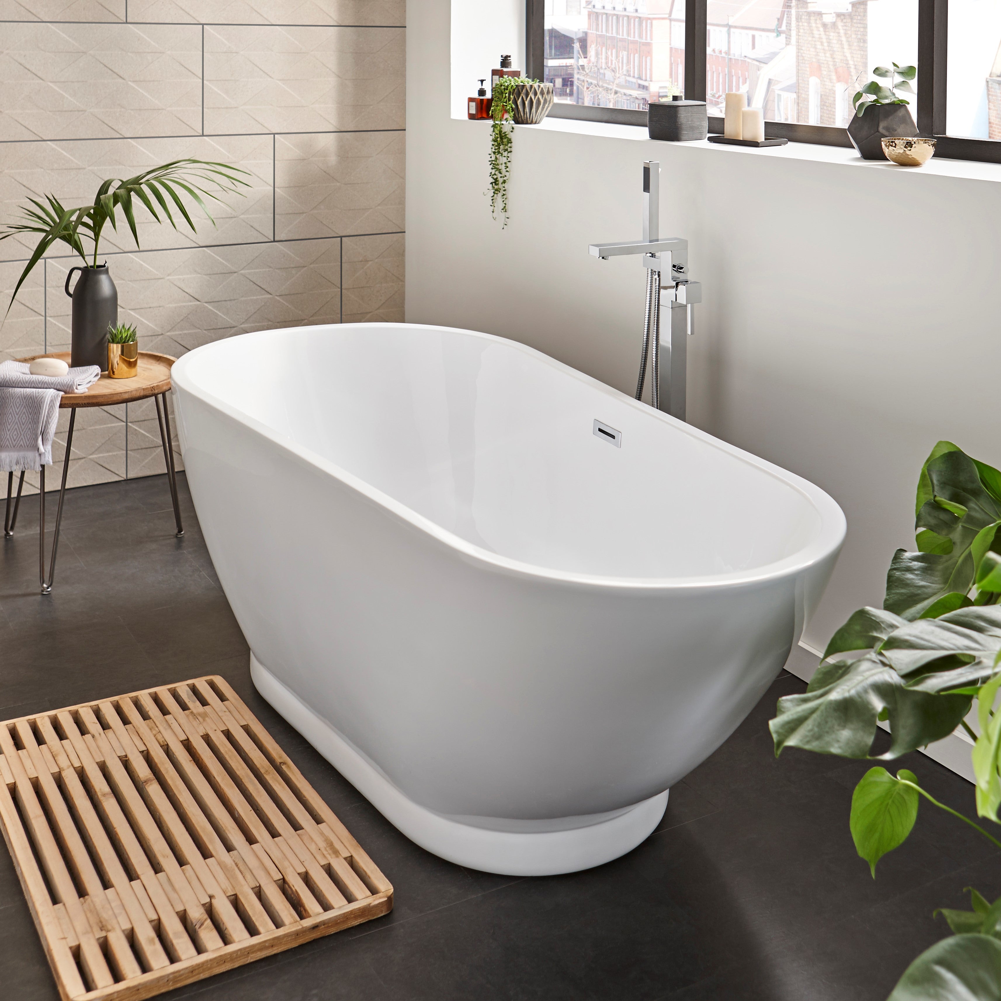 Epicure 1700 x 810mm Freestanding Bath