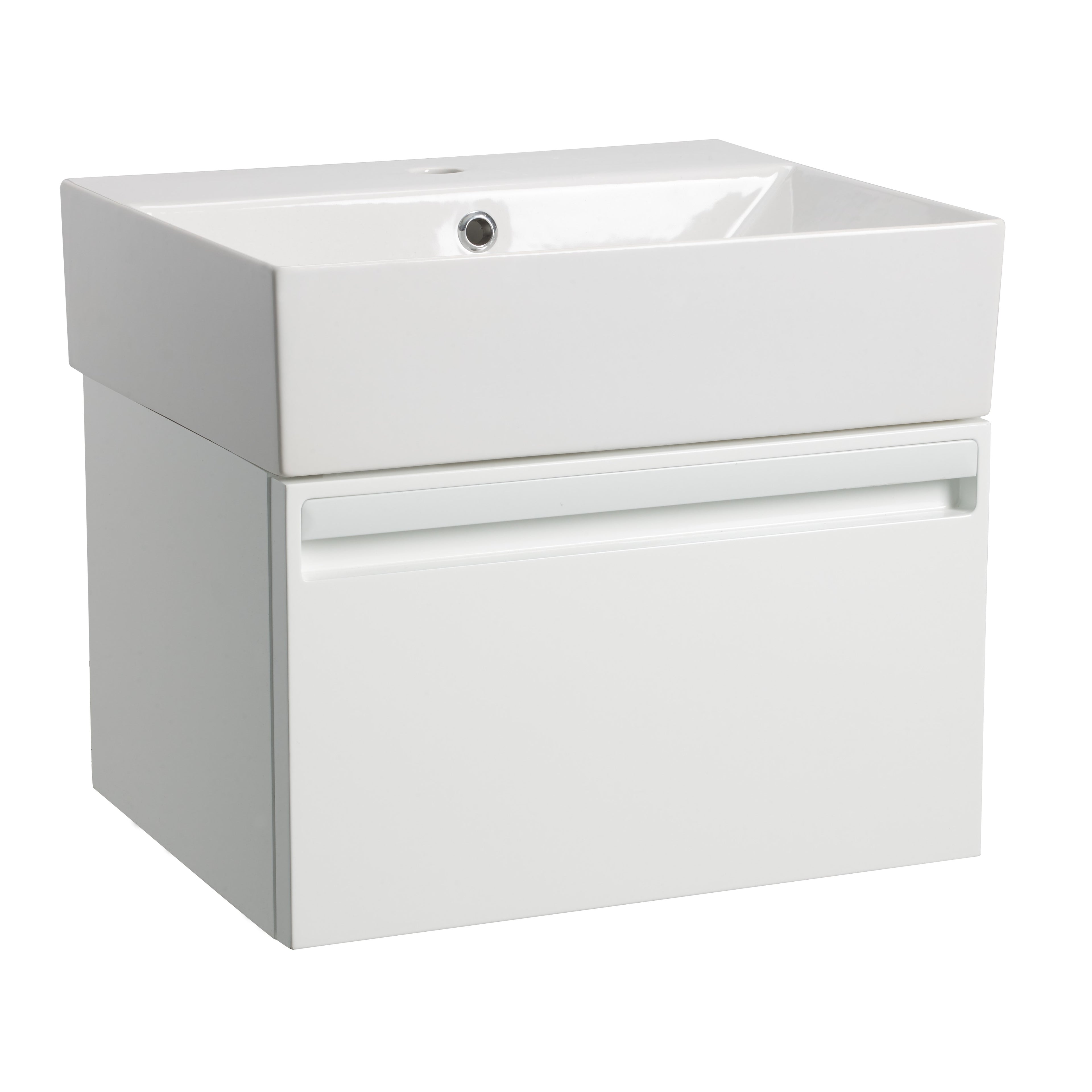 Tavistock Forum 500mm Wall Mounted Unit & Basin - Various Colours