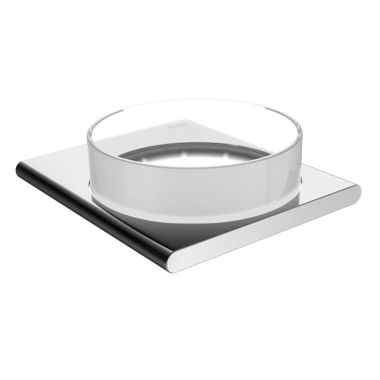 Keuco Edition 400 Shelf with Crystal Utensil Tray
