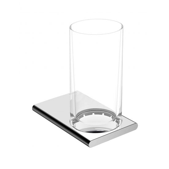 Keuco Edition 400 Tumbler Holder with Crystal Tumbler