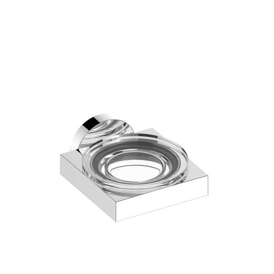 Keuco Edition 90 Soap Holder with Crystal Soap Dish