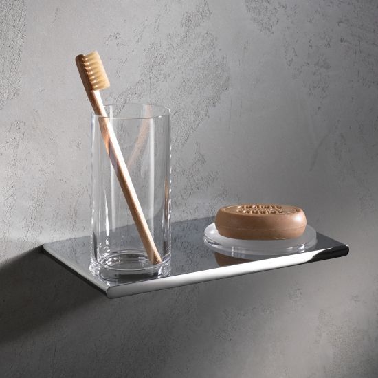 Keuco Edition 400 Tumbler & Soap Holder with Tumbler and Soap Dish
