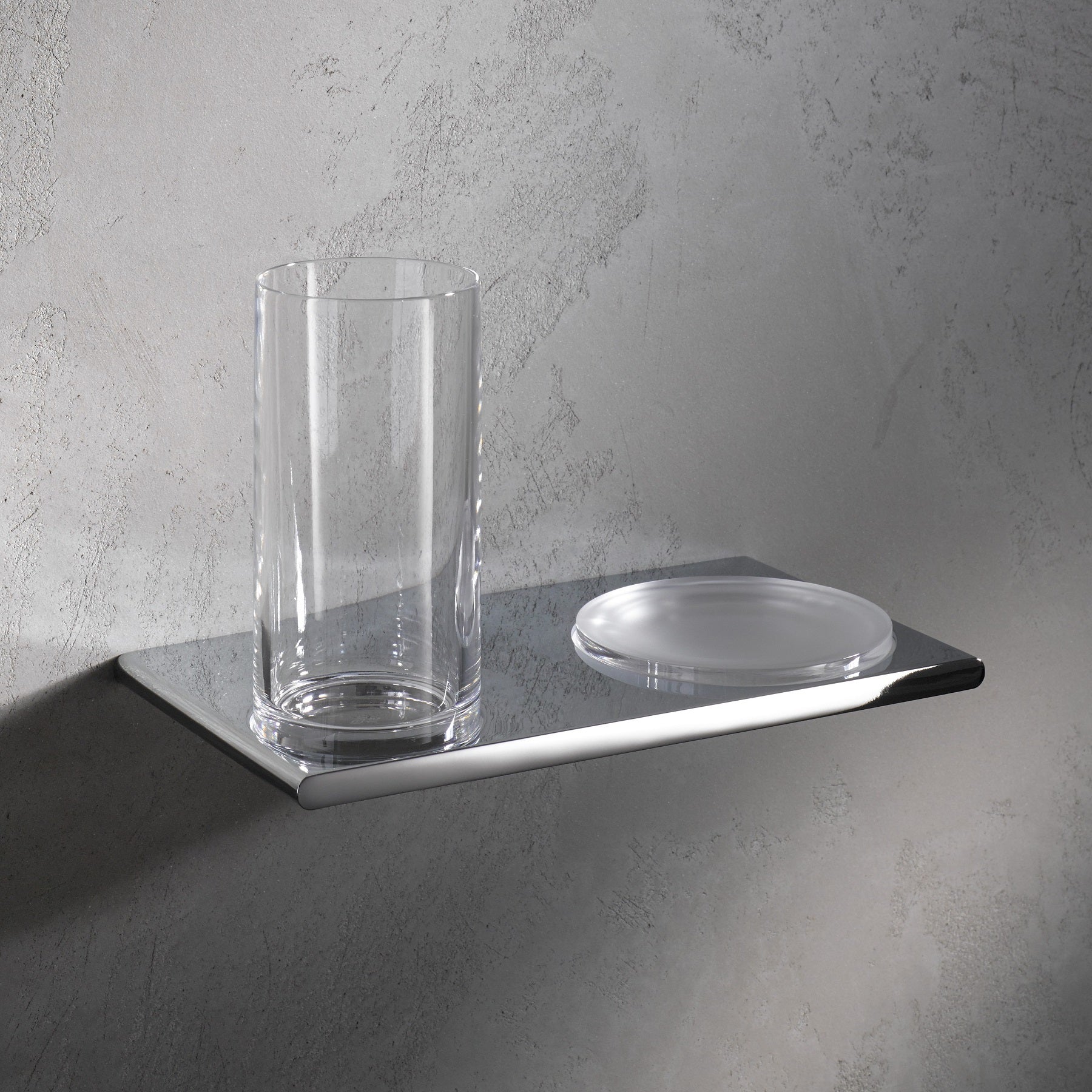 Keuco Edition 400 Tumbler & Soap Holder with Tumbler and Soap Dish