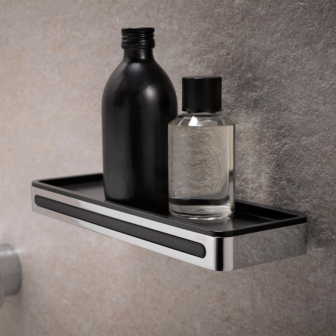 Keuco Plan Soap Basket with Squeegee - Various Colours