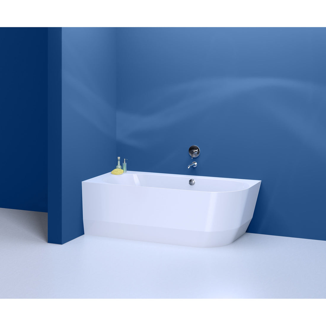 Laufen Pro Corner Back-to-Wall Bath