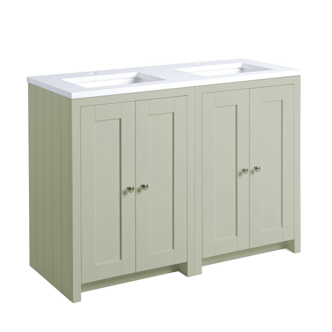 Tavistock Lansdown 1200mm Double Freestanding Unit & Undersunk Basins - Various Colours