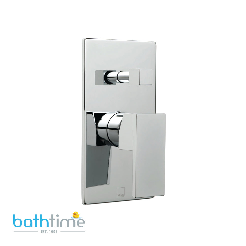 Vado Notion 2 Outlet Single Lever Concealed Manual Valve with Diverter