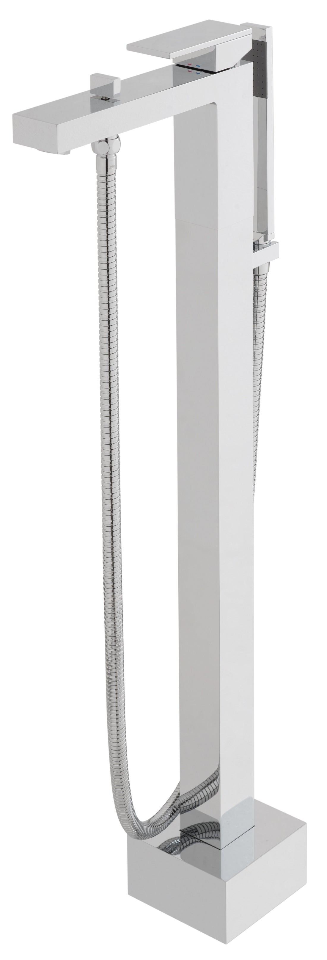 Vado Notion Bath Shower Mixer with Shower Kit Single Lever Floor Mounted