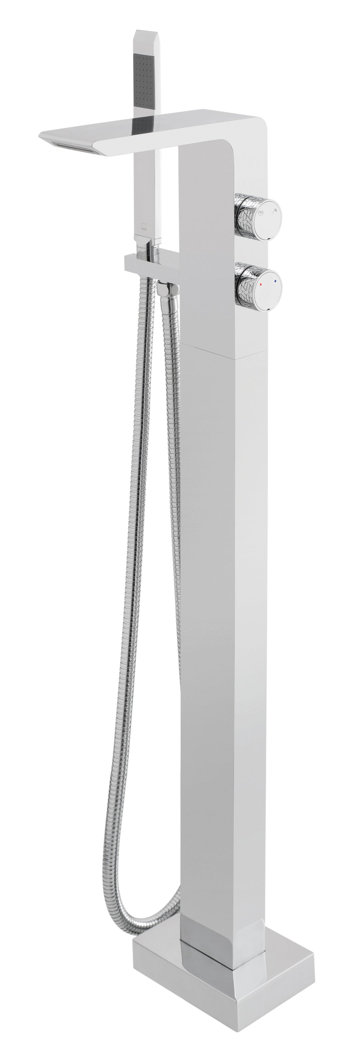 Vado Omika Floor Standing Bath Shower Mixer with Shower Kit