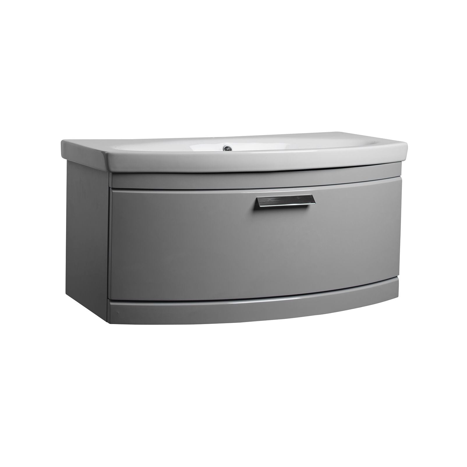 Tavistock Tempo 900mm Wall Mounted Unit & Basin - Various Colours