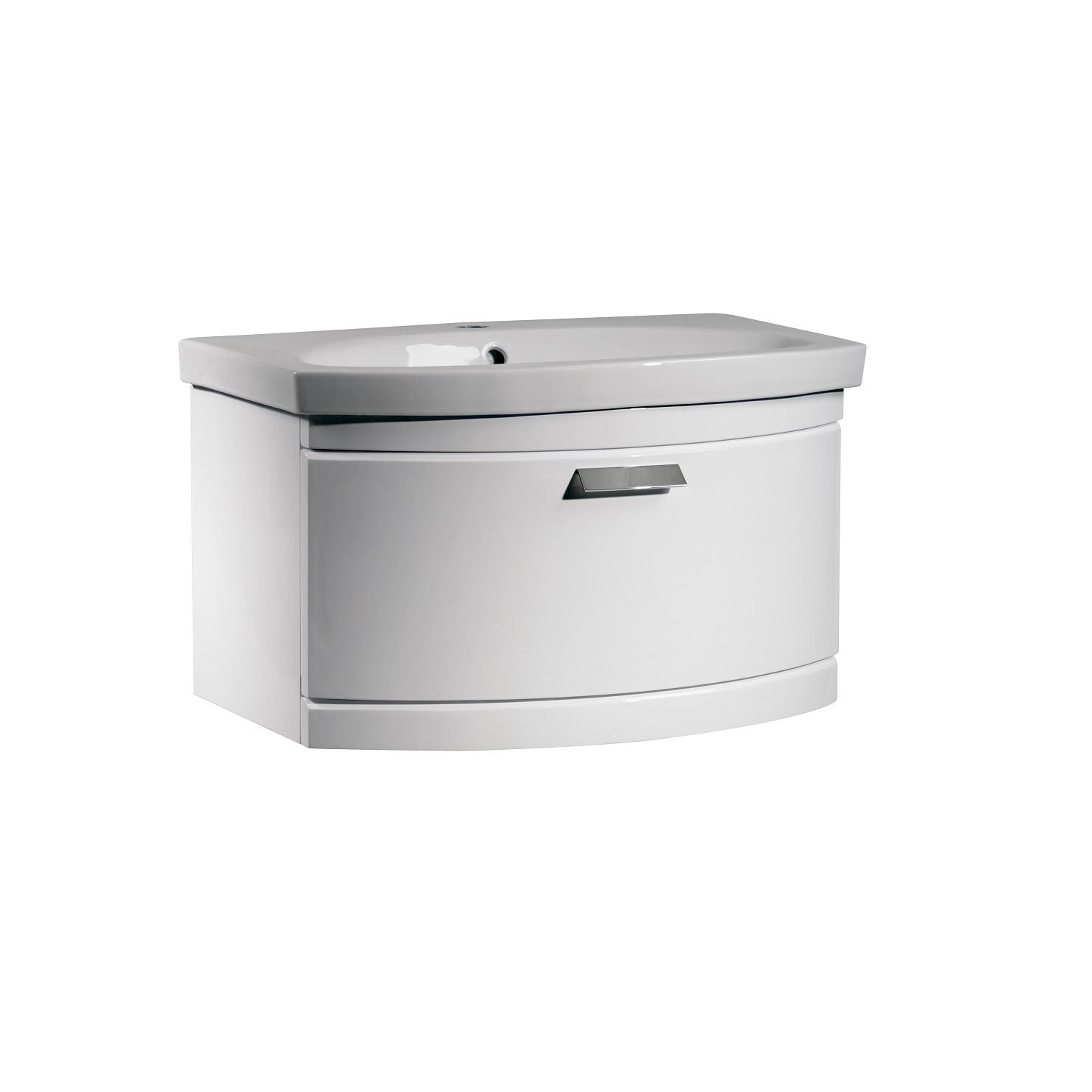 Tavistock Tempo 650mm Wall Mounted Unit & Basin - Various Colours