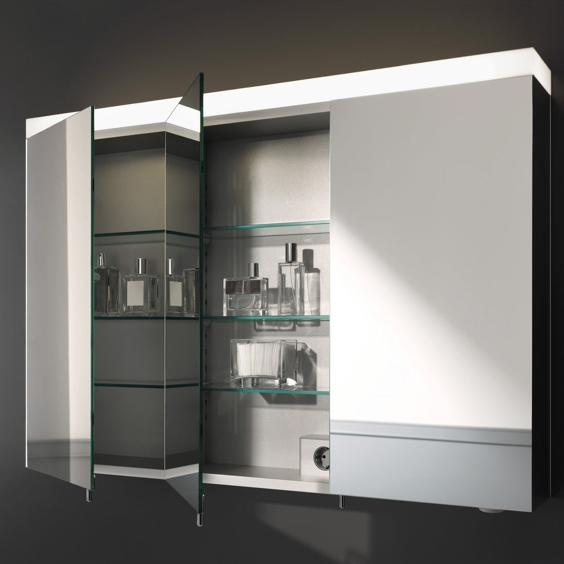 Keuco Royal Reflex.2 Mirror Cabinet Triple-Door