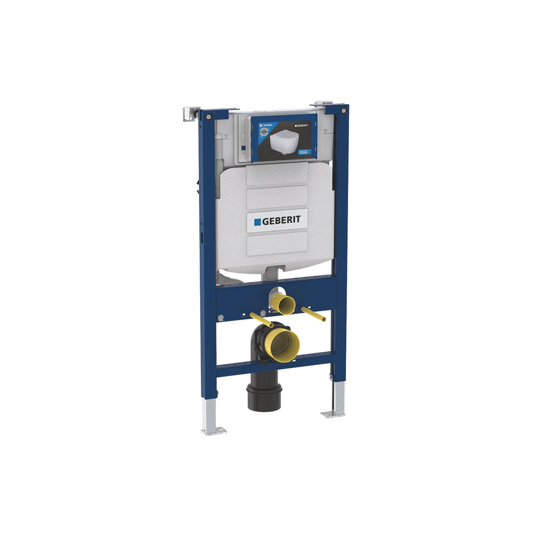 Geberit Duofix 98cm WC Frame with Sigma Cistern for Wall Hung WC