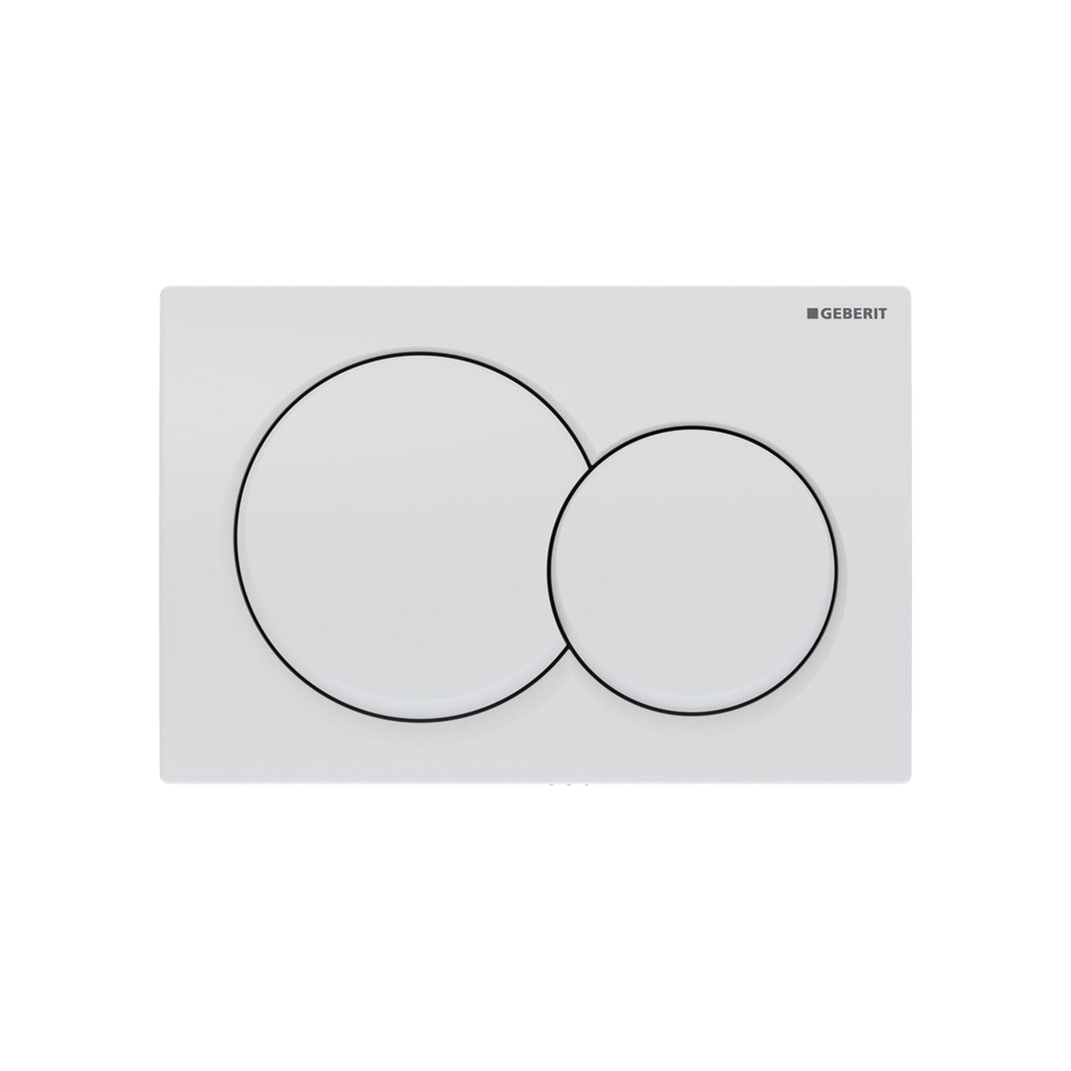 Geberit Alpha01 Flush Plate - Round