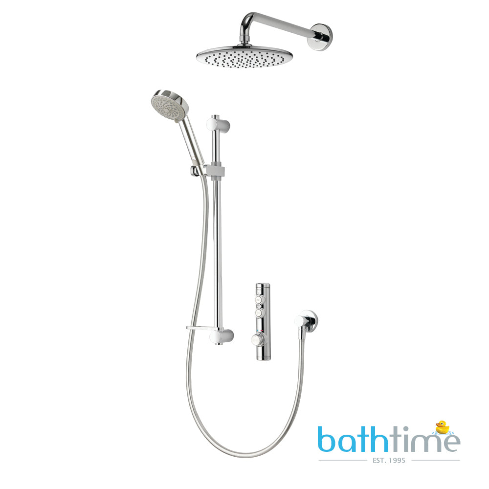 Aqualisa Isystem Smart Shower - Concealed With Adjustable &amp; Wall Fixed Head ISD.A1.BV.DVFW.21