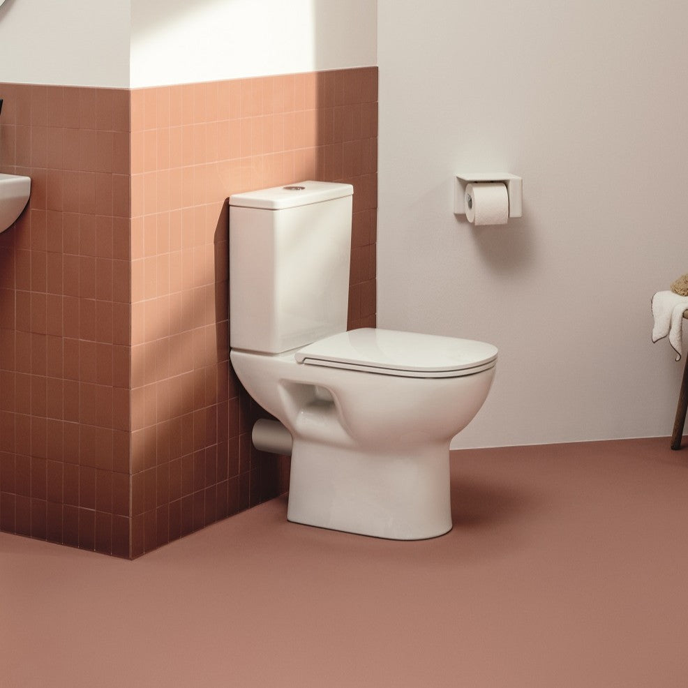 Laufen Lua Close-coupled Open-back WC Pan