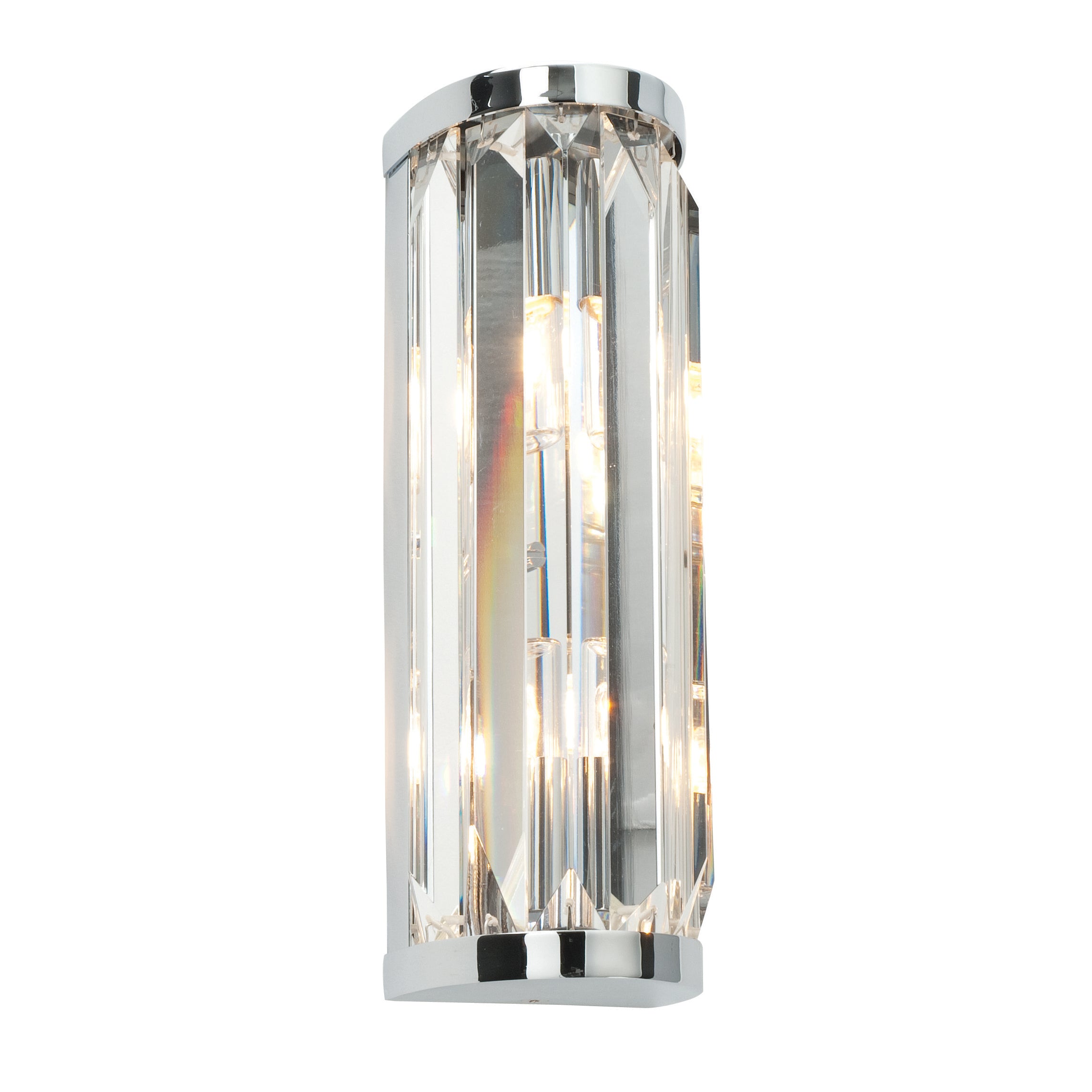 Origins Living Crystal Wall Light - Chrome